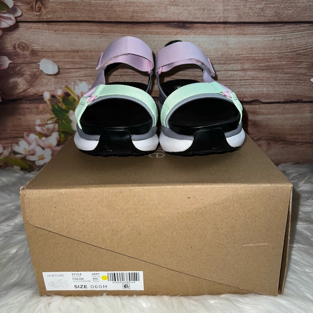 Nurture Echo Multi Buckle Platform Sandals size 6M